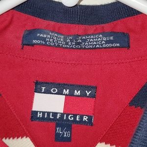 Tommy Hilfiger long sleeve collar-neck mens shirt